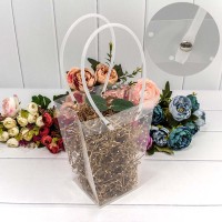 Пакет пластиковый "Ваза для цветов" Белый 28,5*42,5*14 1/10 1/200 Арт: 000173A