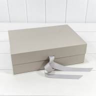 Коробка Прямоугольная 40*29*14 складная на магнитах Серый 1/32 Арт: 721360/1972 - Коробка Прямоугольная 40*29*14 складная на магнитах Серый 1/32 Арт: 721360/1972