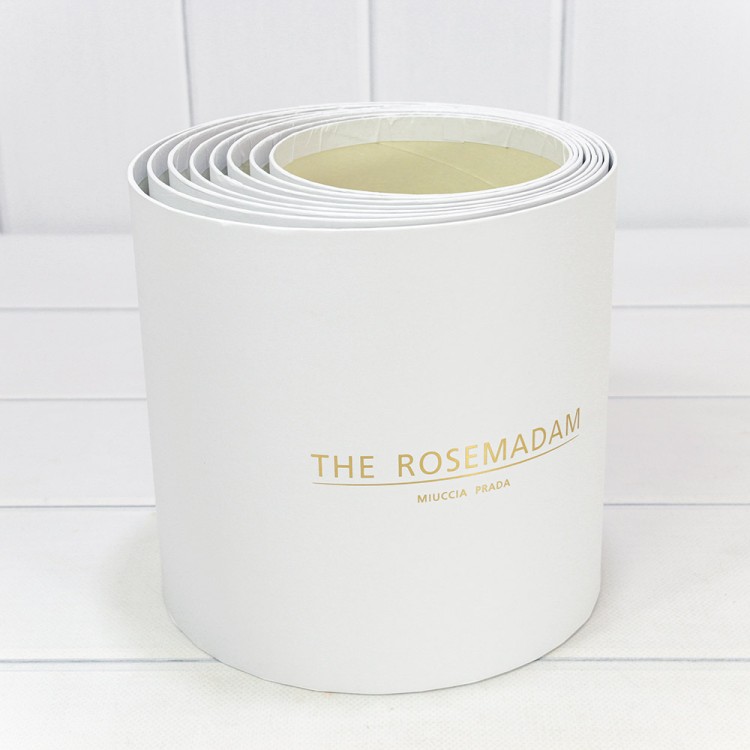 Коробки Цилиндр Набор 1/8 19,5*19 без крышки "The Rosemadam" Белый 1/6 Арт: 720835/7