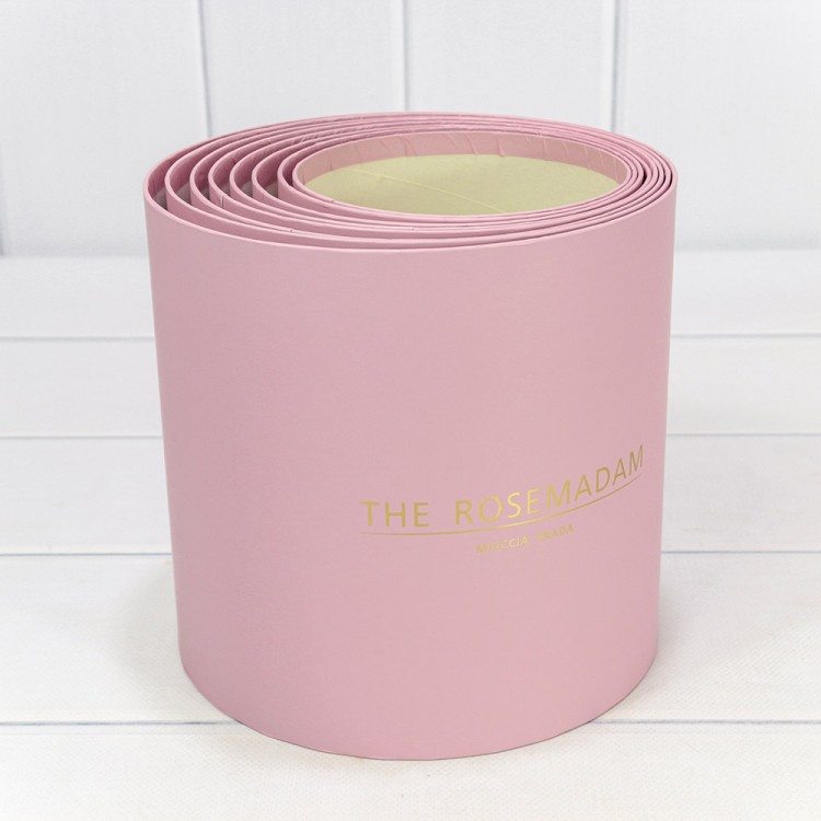 Коробки Цилиндр Набор 1/8 19,5*19 без крышки "The Rosemadam" Сиреневый 1/6 Арт: 720835/7429