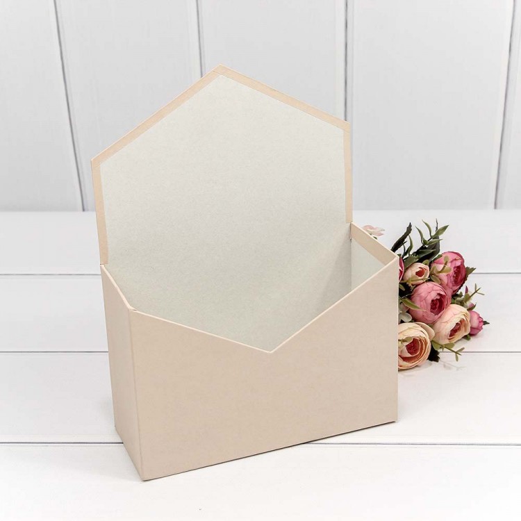 Коробка "Конверт" 18*24*7 Кофе с молоком 1/34 Арт: KPL0050