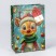 Пакет подарочный с тиснением "Новый год" (микс 437) 14*20*7 210г 1/20 1/480 Арт: 300437G