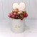 Коробки Цилиндр Набор 1/3 19*18,7 "С сердечком" Белый 1/18 Арт: 720795/2