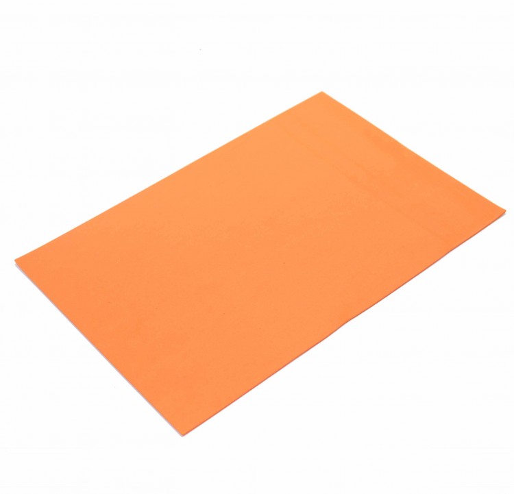 Фоамиран в листах 2мм 30*20 (10 шт.) Оранжевый 1/100 Арт: 000050-08