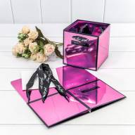 Пакет подарочный сборный Фуксия 12*12*12 240г 1/10 1/240 Арт: 000185P/2 - Пакет подарочный сборный Фуксия 12*12*12 240г 1/10 1/240 Арт: 000185P/2