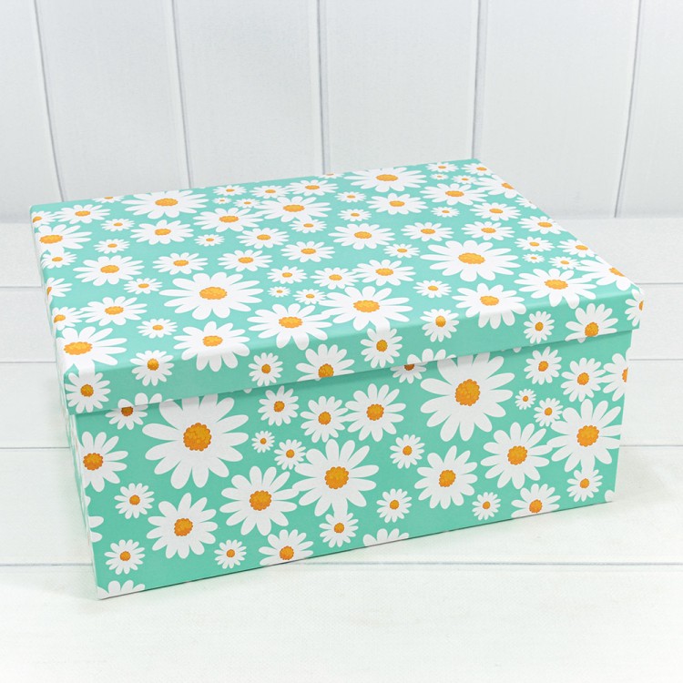 Коробки Прямоугольные Набор 1/10 34*26*15,3 "Цветы"-2892 1/6 Арт: 721604/2892