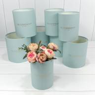 Коробки Цилиндр Набор 1/8 19,5*19 без крышки "The Rosemadam" Голубой 1/6 Арт: 720835/7457 - Коробки Цилиндр Набор 1/8 19,5*19 без крышки "The Rosemadam" Голубой 1/6 Арт: 720835/7457