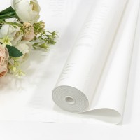 Плёнка 59см 800г матовая с печатью 65мкм Белый 1/6 1/12 Арт: 80077/2