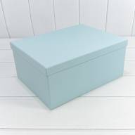 Коробки Прямоугольные Набор 1/10 34*26*15,3 Голубой 1/6 Арт: 721604/1394 - Коробки Прямоугольные Набор 1/10 34*26*15,3 Голубой 1/6 Арт: 721604/1394